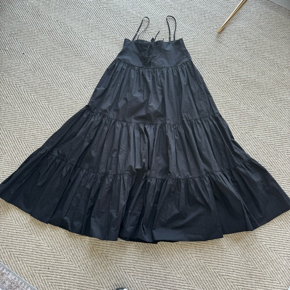 Bird and Knoll BN adjustable blk halter dress XXS -fits like an XS - Picture 5 of 14